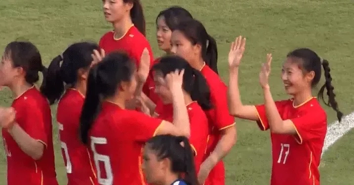国际女子足球比赛中，中国队实现完美胜利的简单介绍